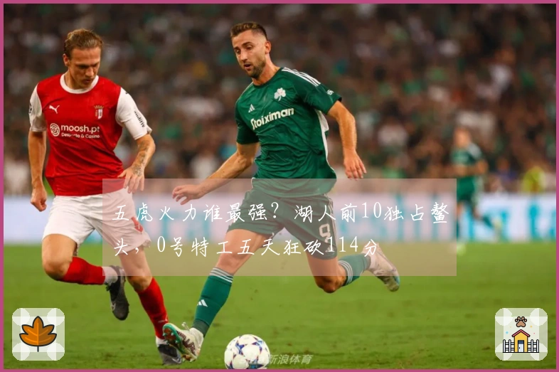 五虎火力谁最强？湖人前10独占鳌头，0号特工五天狂砍114分